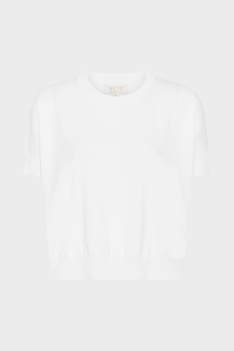 CATNOIR STRIK T-SHIRT HVID