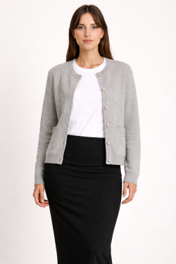 ELISE GUG CARDIGAN LYS GR�