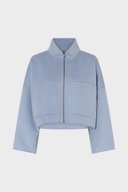 DRYKORN KORT ULD JAKKE LYSEBL�