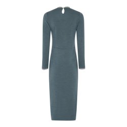 ELISE GUG KJOLE ULD GRN/BL