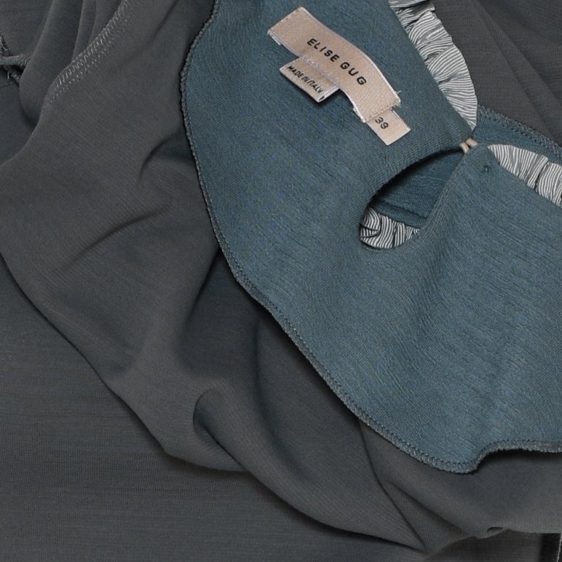 ELISE GUG KJOLE ULD GRN/BL