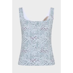 ELISE GUG TOP SMAL STROP PRINT