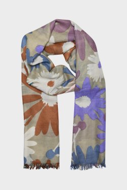 EPICE TRKLDE BLOMSTRET BL/BRUN