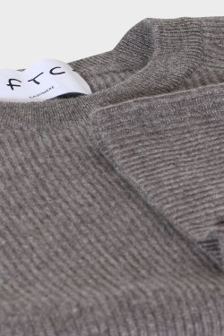 FTC CASHMERE STRIK M�RK TAUPE