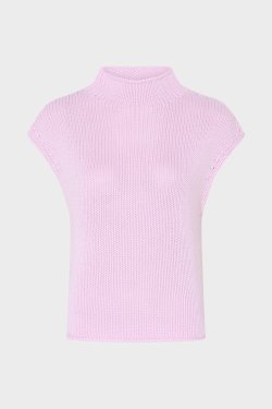 FTC CASHMERE STRIK VEST ROSA