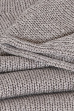 FTC CASHMERE STRIK VEST TAUPE