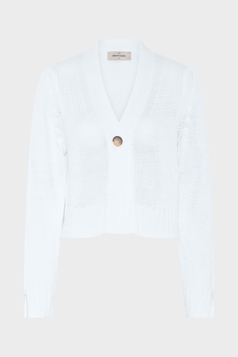 GRAN SASSO CARDIGAN HVID