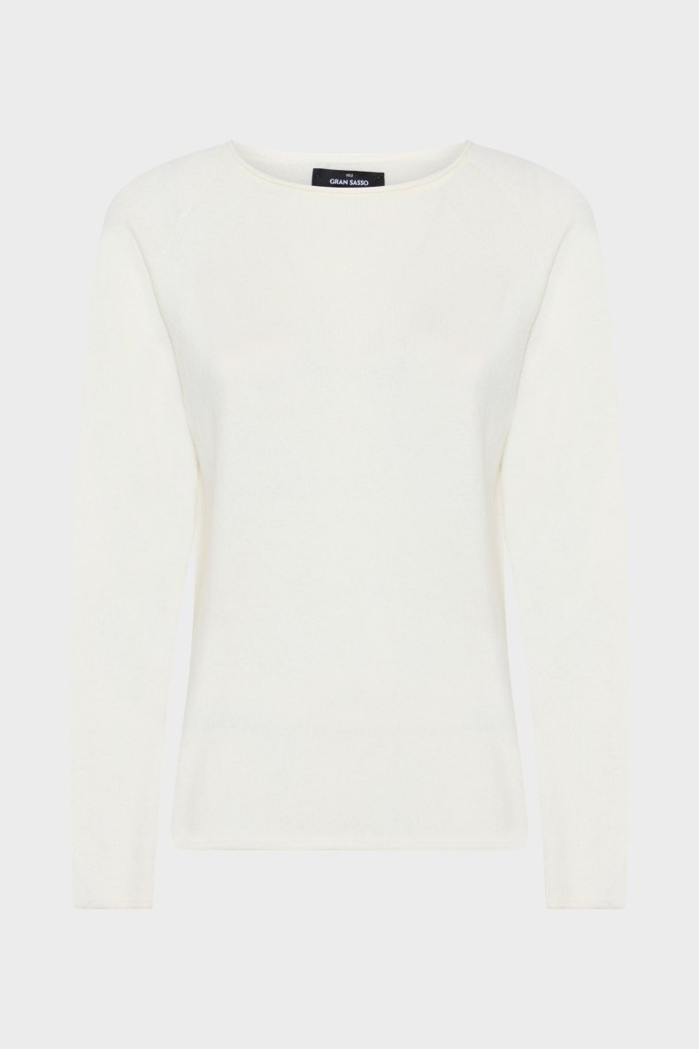 GRAN SASSO CASHMERE STRIK CREME