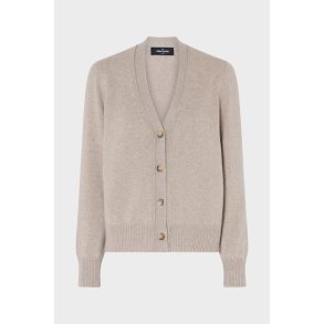 GRAN SASSO CASHMERE CARDIGAN LYS BRUN