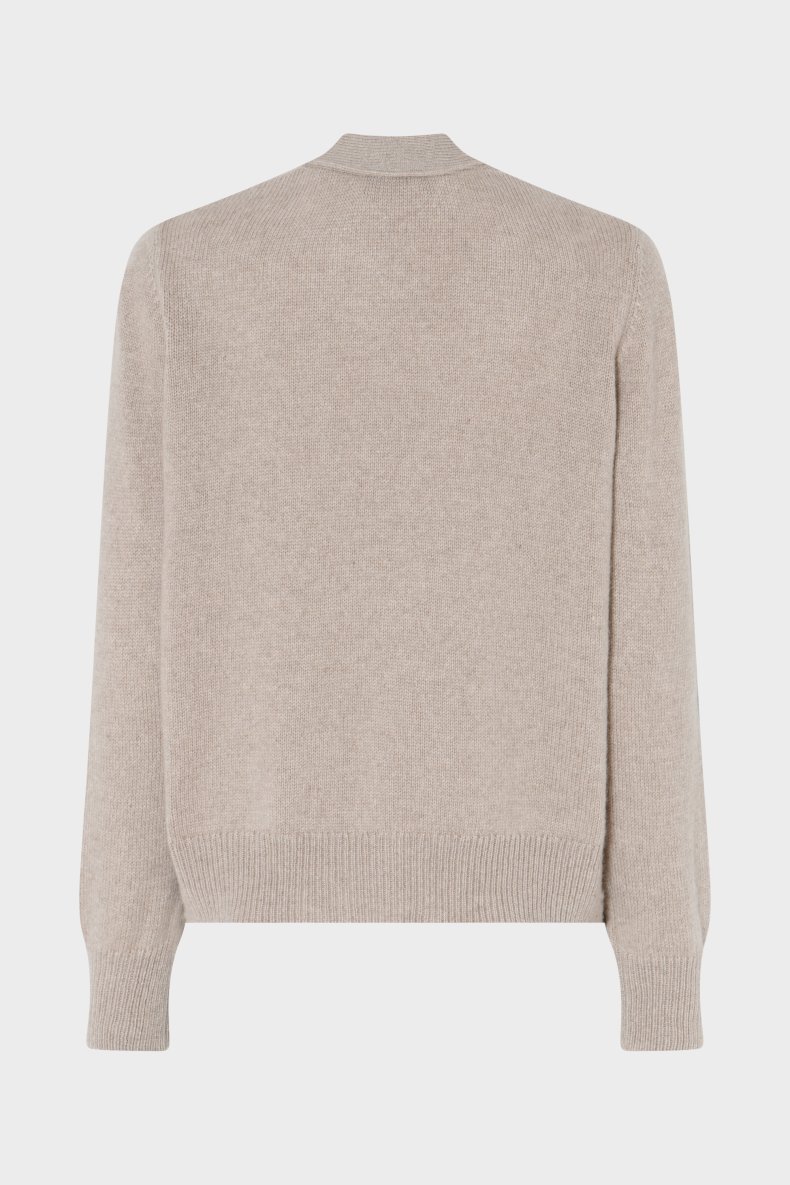 GRAN SASSO CASHMERE CARDIGAN LYS BRUN