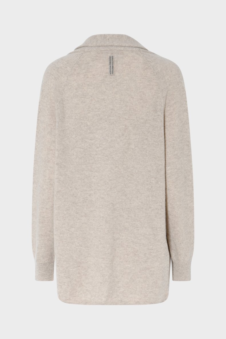 HEMISPHERE CASHMERE CARDIGAN LYS SAND