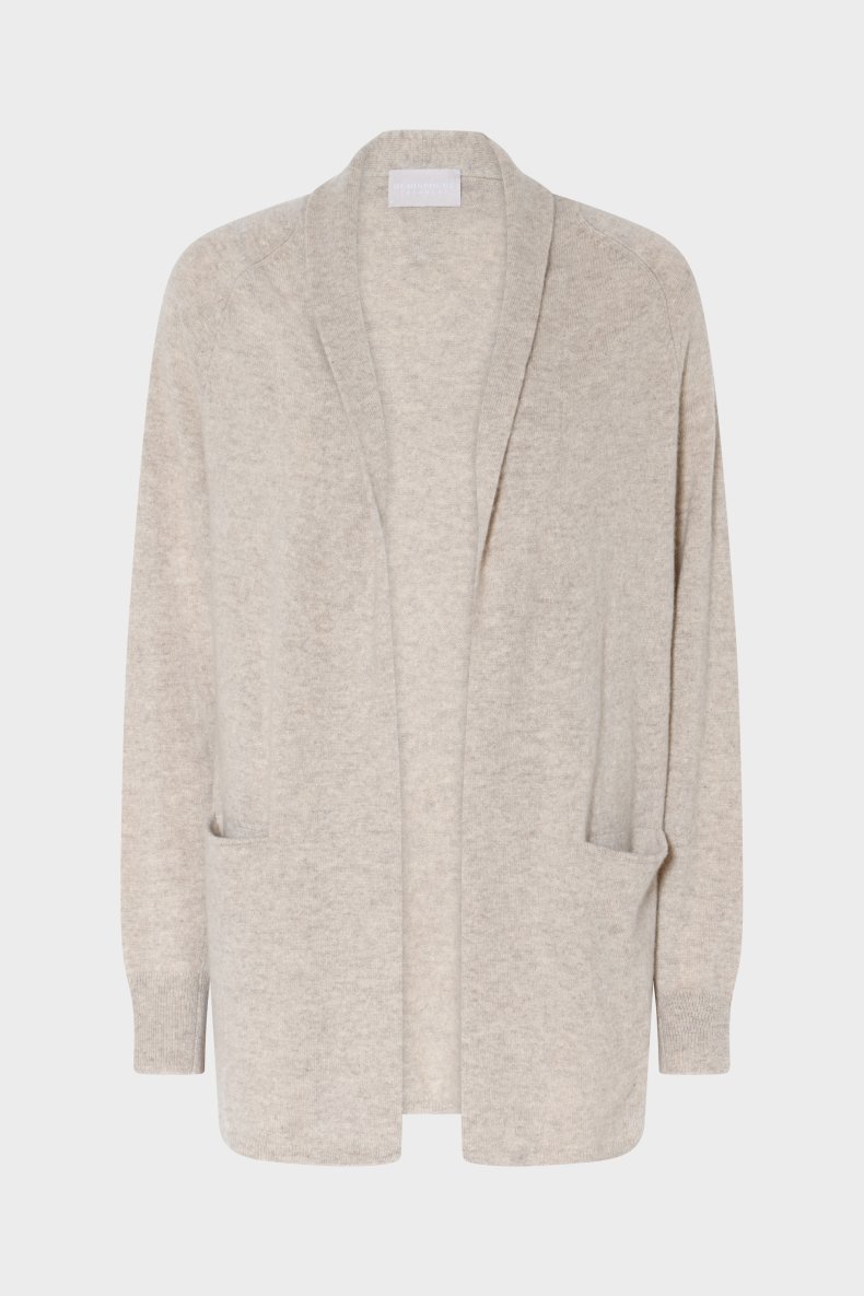 HEMISPHERE CASHMERE CARDIGAN LYS SAND