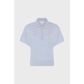 HEMISPHERE POLO STRIK KORT �RME LYSE BL�