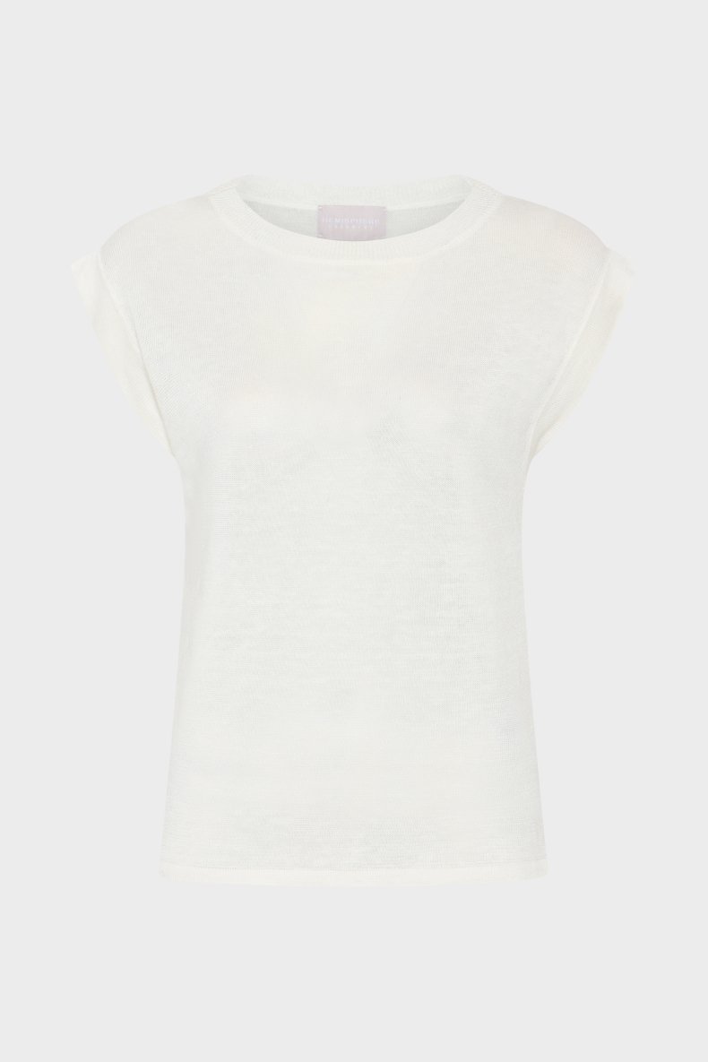HEMISPHERE STRIK T-SHIRT CREME