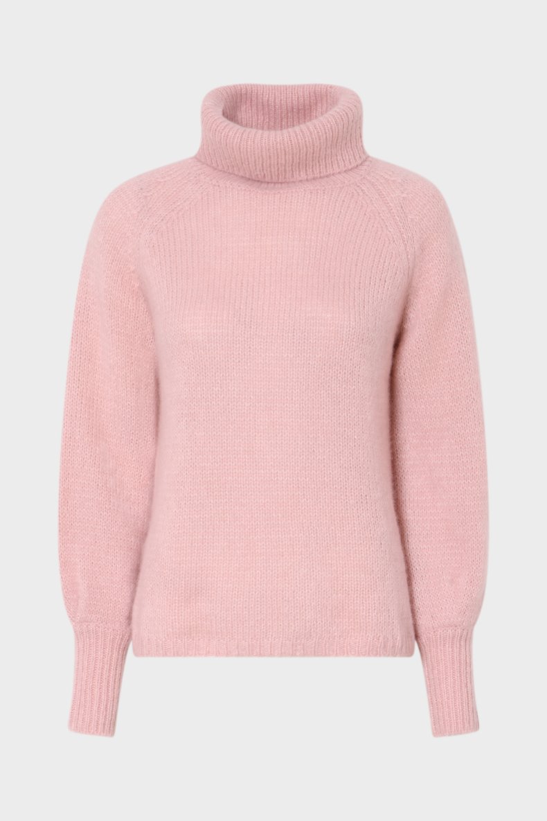 HEMISPHERE CASHMERE/SILKE STRIK ROSA