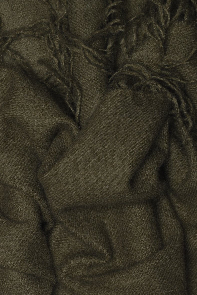 HEMISPHERE CASHMERE TRKLDE ENSFARVET ARMY