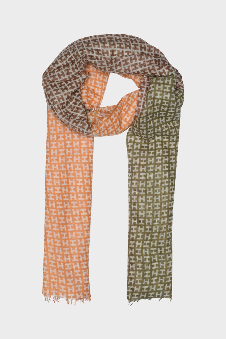 HEMISPHERE H-T�RKL�DE CASHMERE ROSA/ORANGE/GR�N