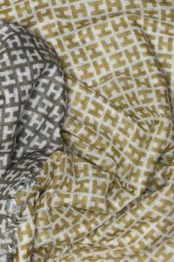 HEMISPHERE CASHMERE H-TRKLDE GRN/BRUN