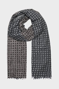 HEMISPHERE CASHMERE H-TRKLDE BL/BRUN