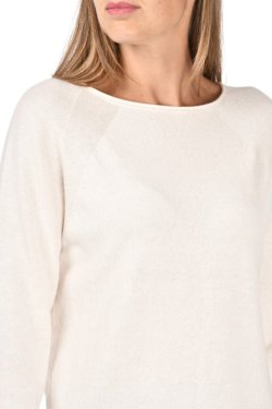 GRAN SASSO CASHMERE STRIK CREME