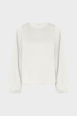 IVI SILKE SKJORTE CREME