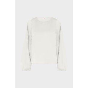 IVI SILKE SKJORTE CREME