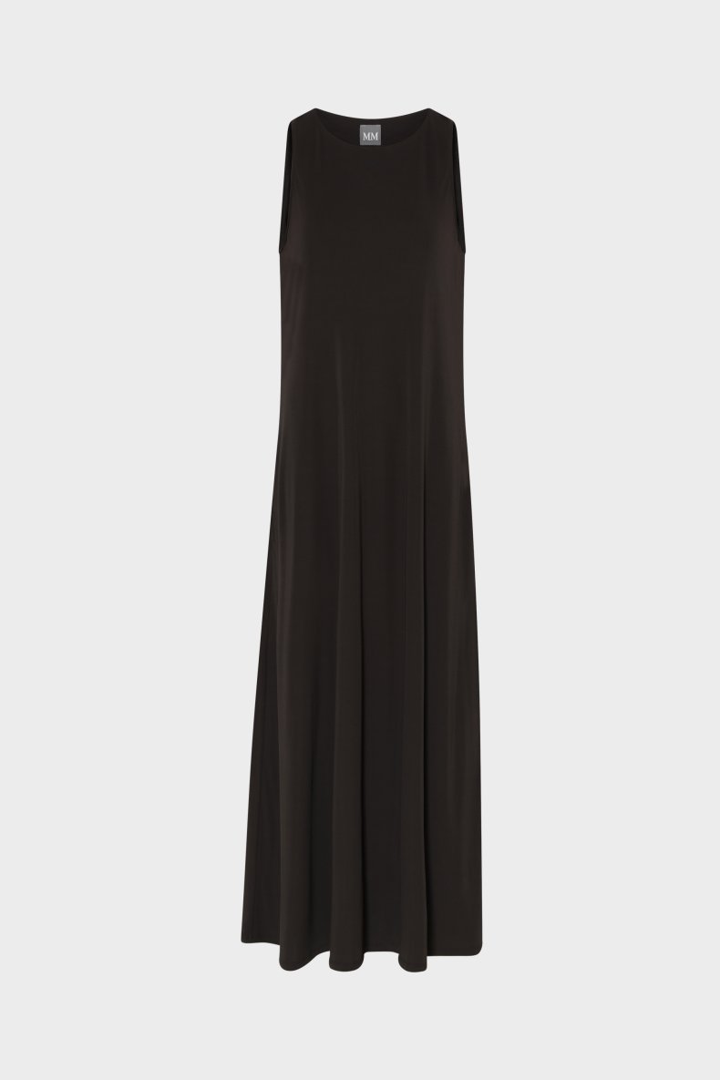 MAX MARA LANG STROP KJOLE BRUN