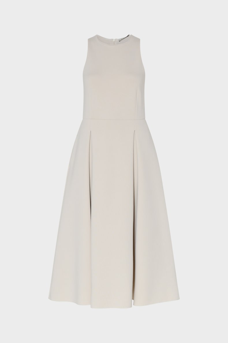MAX MARA LANG KJOLE CREME