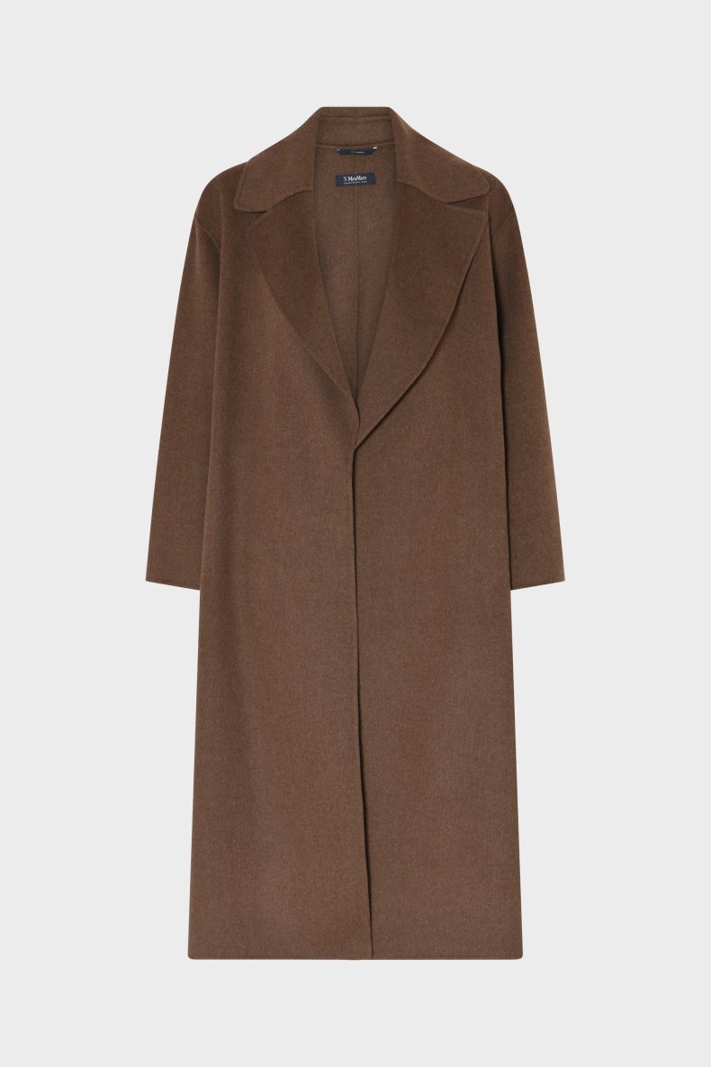 MAX MARA ULD FRAKKE BRUN