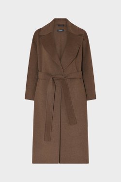MAX MARA ULD FRAKKE BRUN