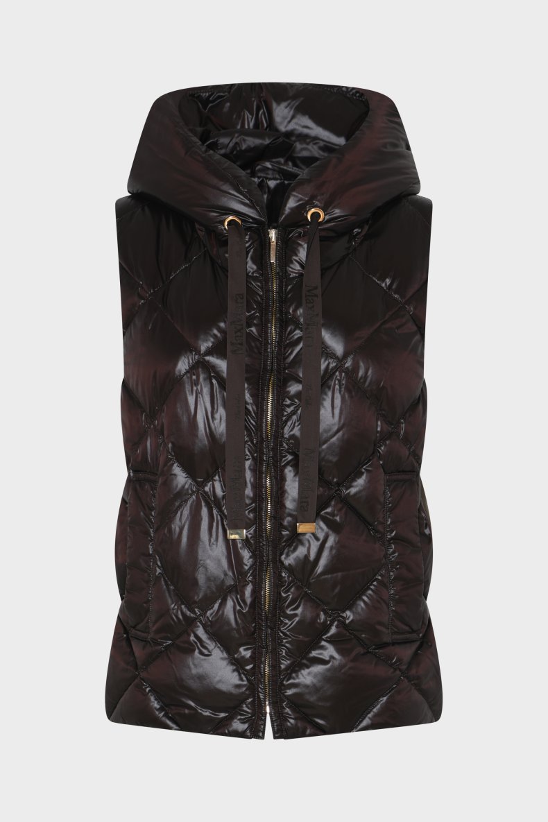 MAX MARA DUN VEST BRUN