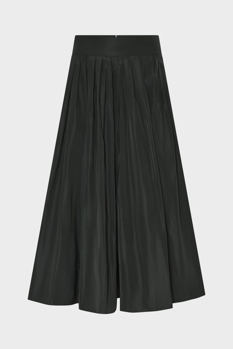 MAX MARA LANG NEDERDEL M�RKEGR�N