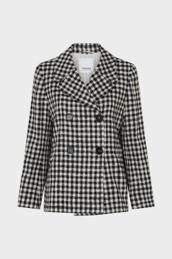 MAX MARA HABITJAKKE TERNET SORT/CREME