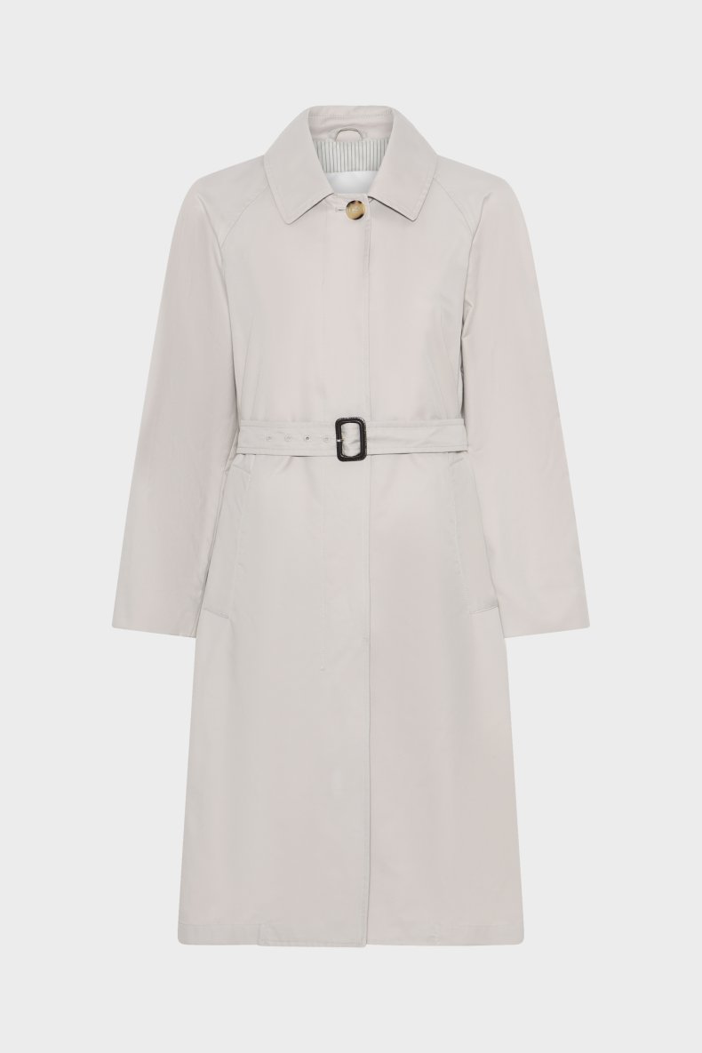 MAX MARA COTTON COAT SAND