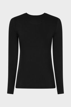 MAJESTIC T-SHIRT LANGT RME SORT