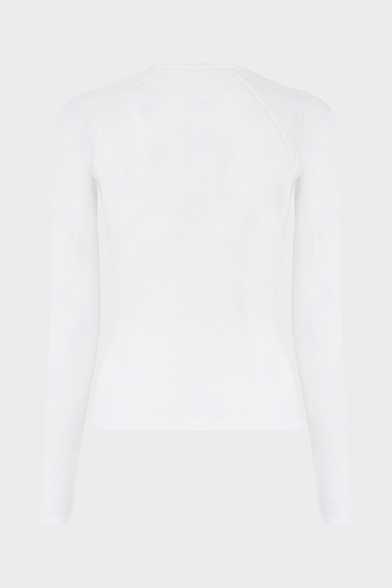 MAJESTIC T-SHIRT ULD/SILKE CREME