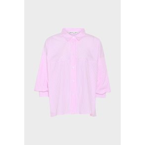 MAX VOLMARY SKJORTE ROSA STRIBET