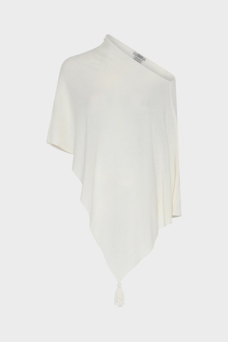NILLE CASHMERE PONCHO CREME