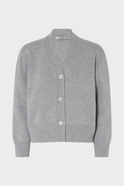 NILLE CHUNKY CARDIGAN LYS GR