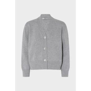 NILLE CHUNKY CARDIGAN LYS GR