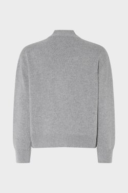 NILLE CHUNKY CARDIGAN LYS GR