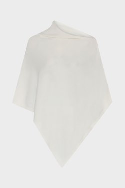 NILLE CASHMERE PONCHO CREME