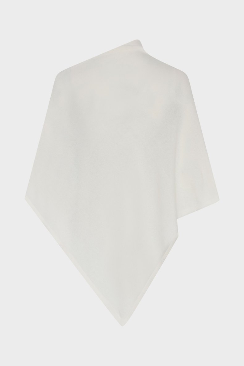 NILLE CASHMERE PONCHO CREME