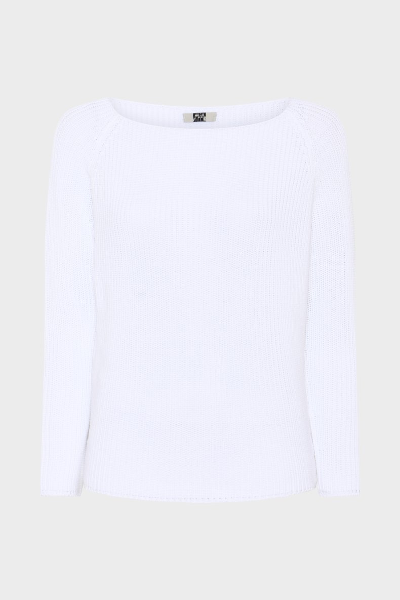 NILLE BOMULDS STRIK HVID