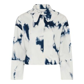 ODEEH JAKKE KORT BL/CREME