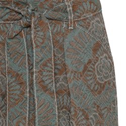 ODEEH BROKADE NEDERDEL GRN/BRUN