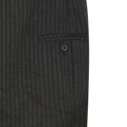 RUNDHOLZ NEDERDEL STRIBET SORT/BRUN