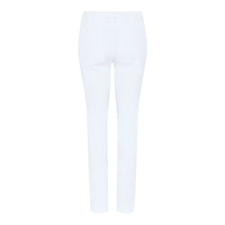 RUNDHOLZ BUKS HVID SLANK