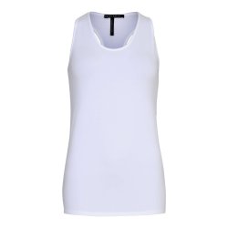 SARAH PACINI TOP M.BRYDER RYG HVID