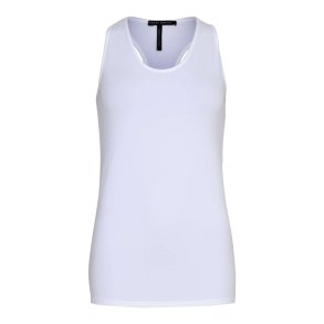 SARAH PACINI TOP M.BRYDER RYG HVID